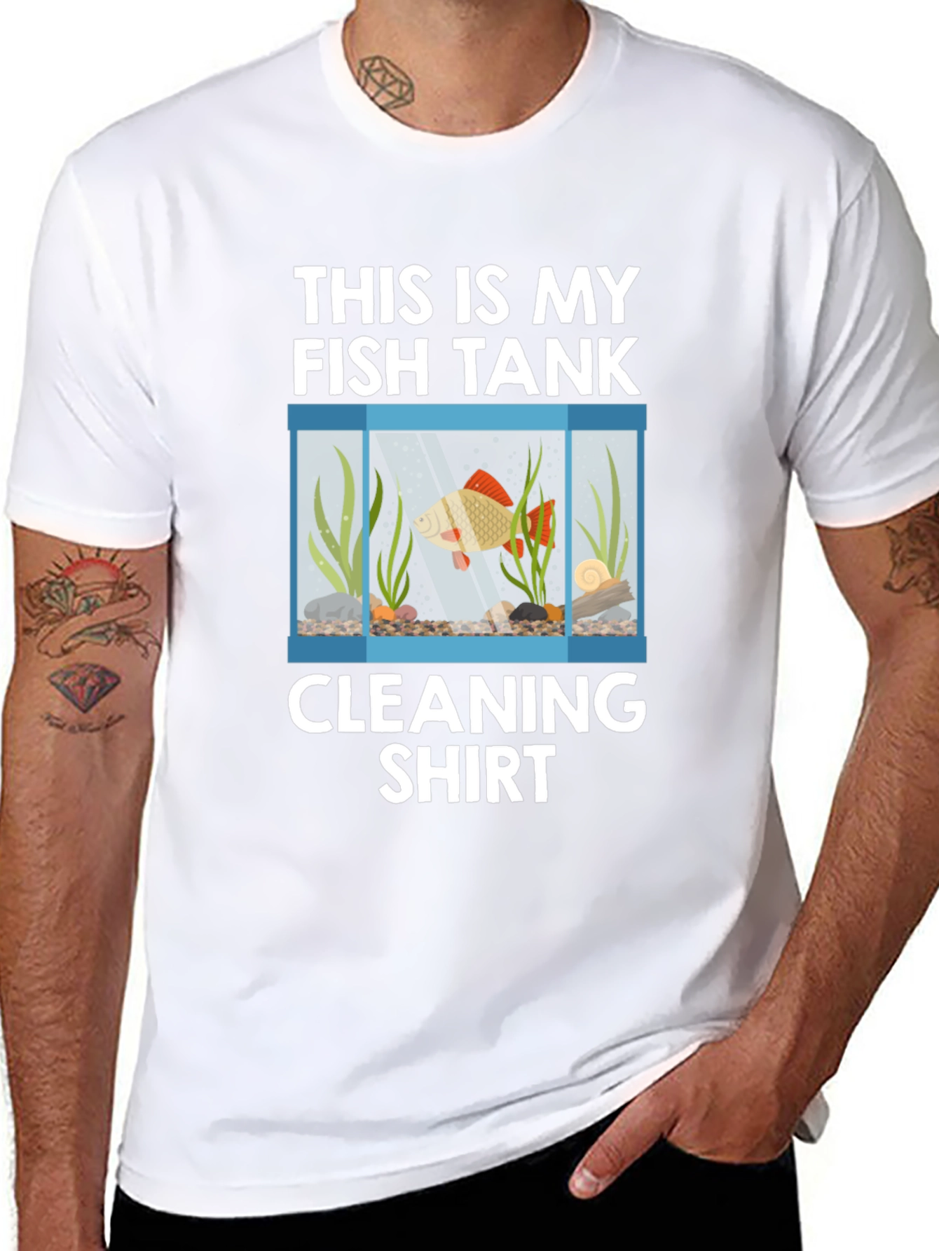 Fish Tank Cleaning T-Shirt