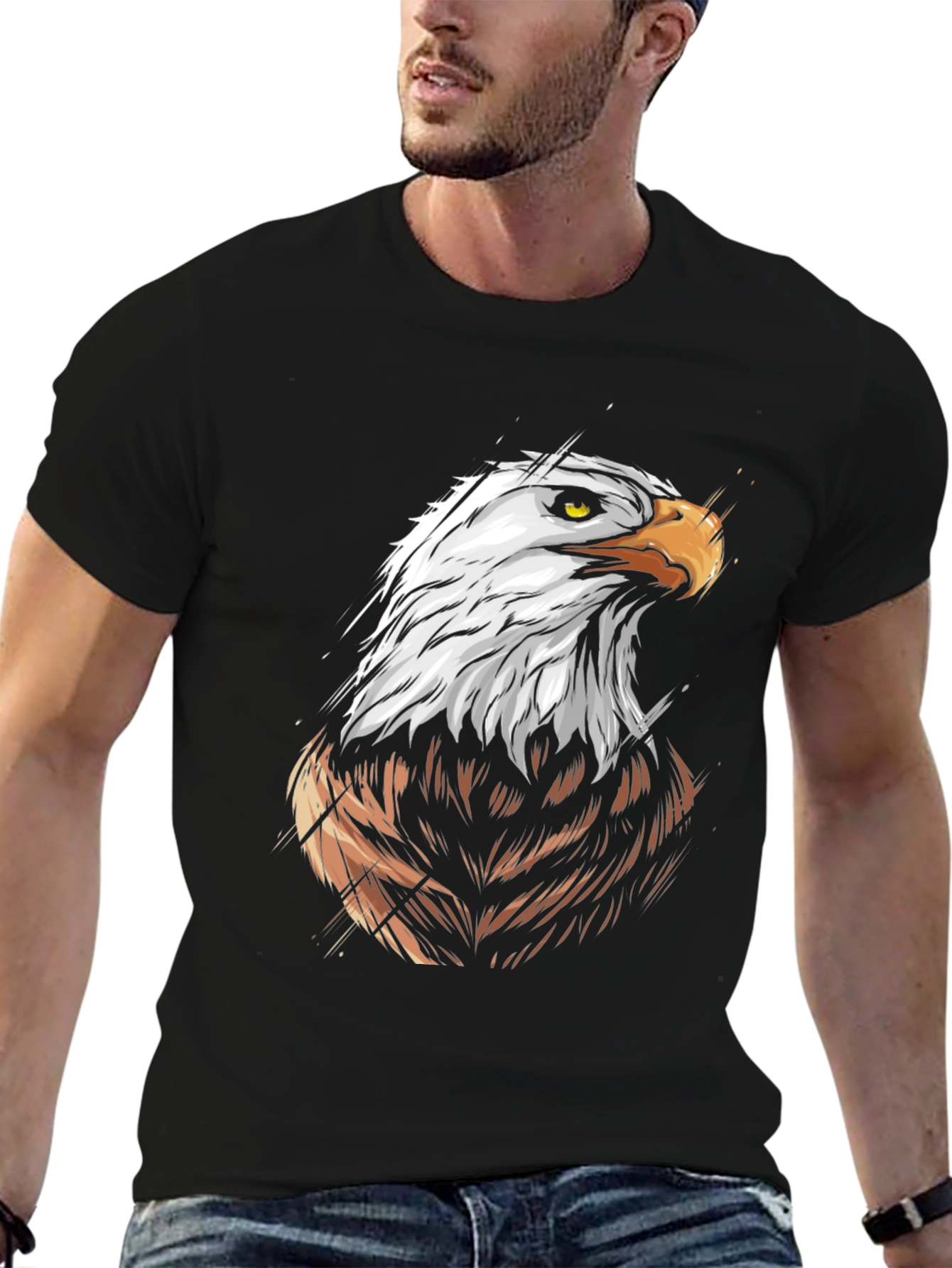 Eagle Graphic Tee - Bold Statement Shirt