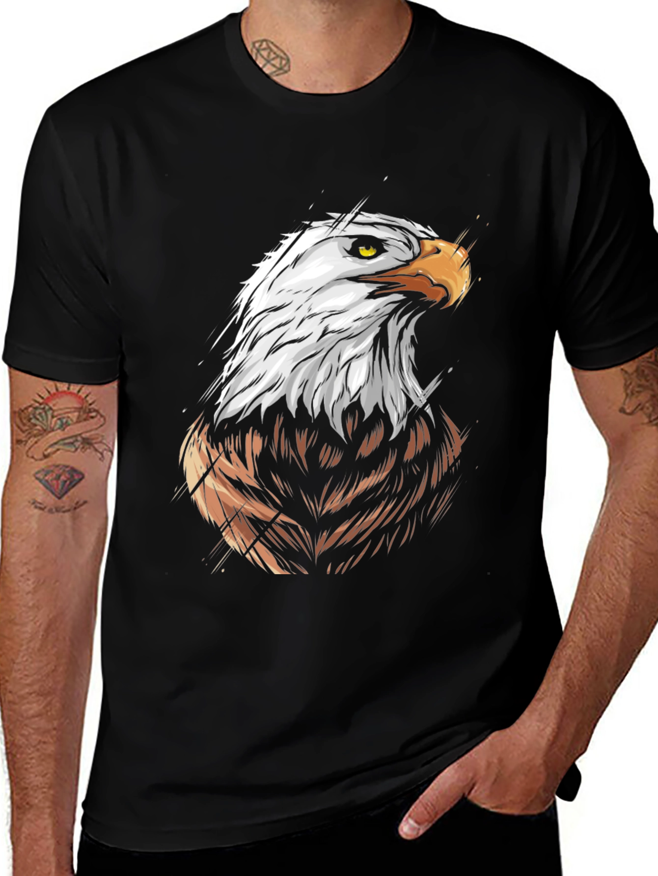 Eagle Graphic Tee - Bold Statement Shirt
