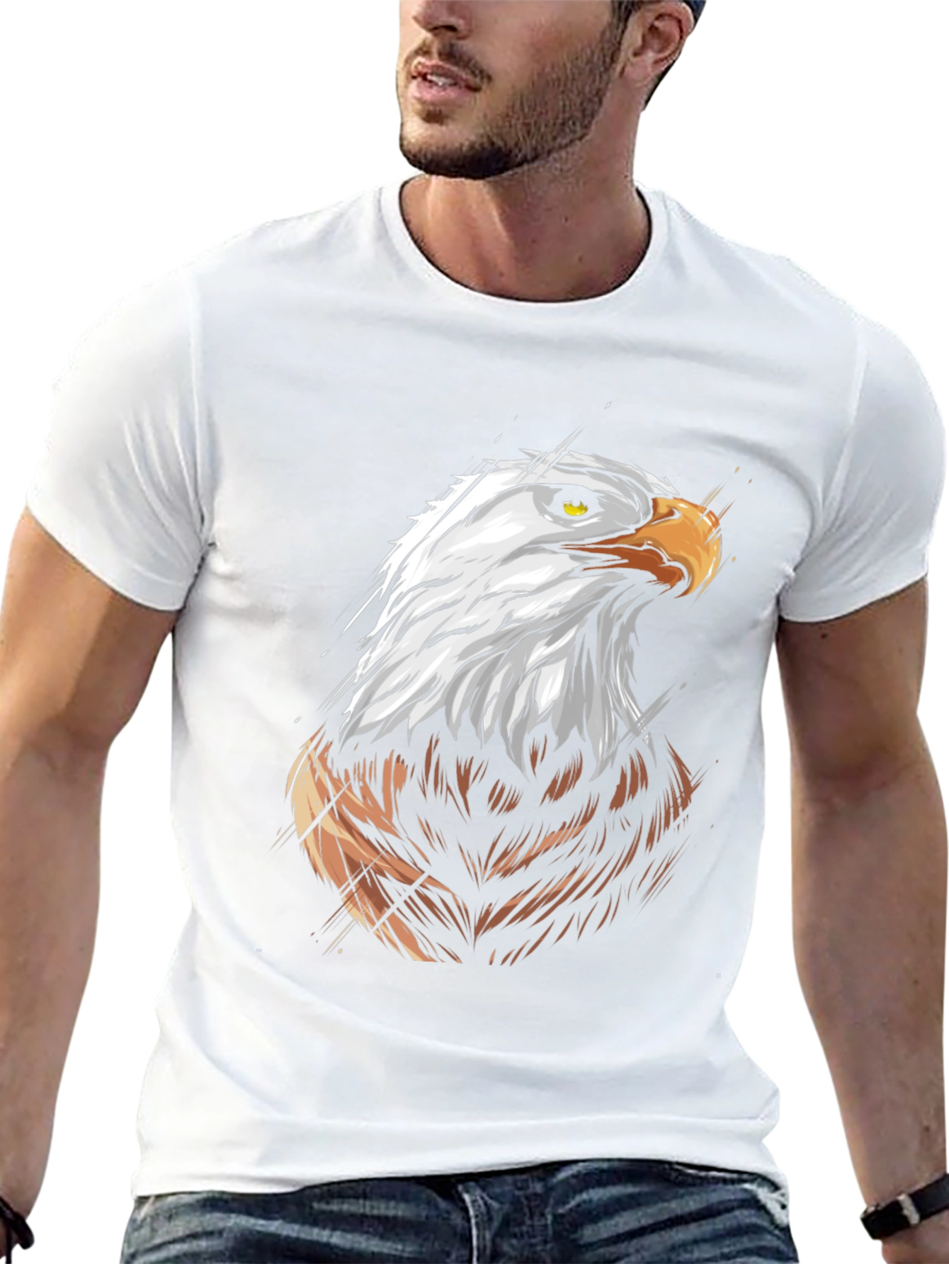 Eagle Graphic Tee - Bold Statement Shirt