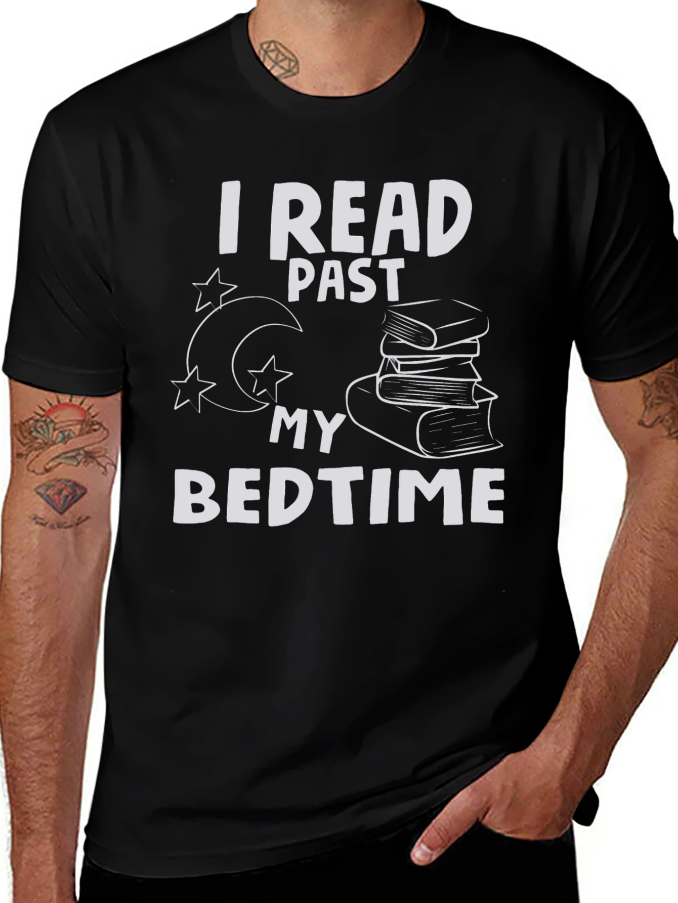 I Read Past My Bedtime Graphic Tee
