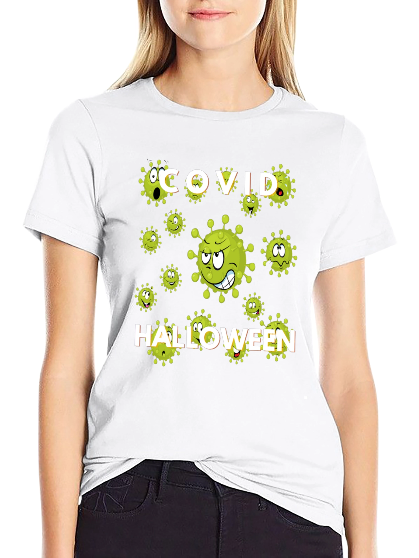 COVID Halloween T-Shirt - Spooky & Unique!