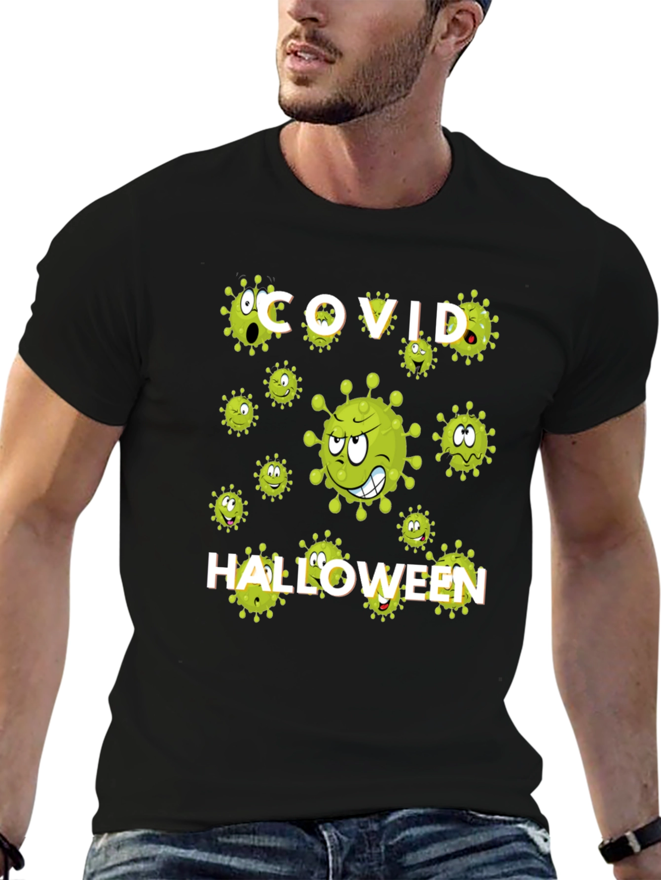 COVID Halloween T-Shirt - Spooky & Unique!