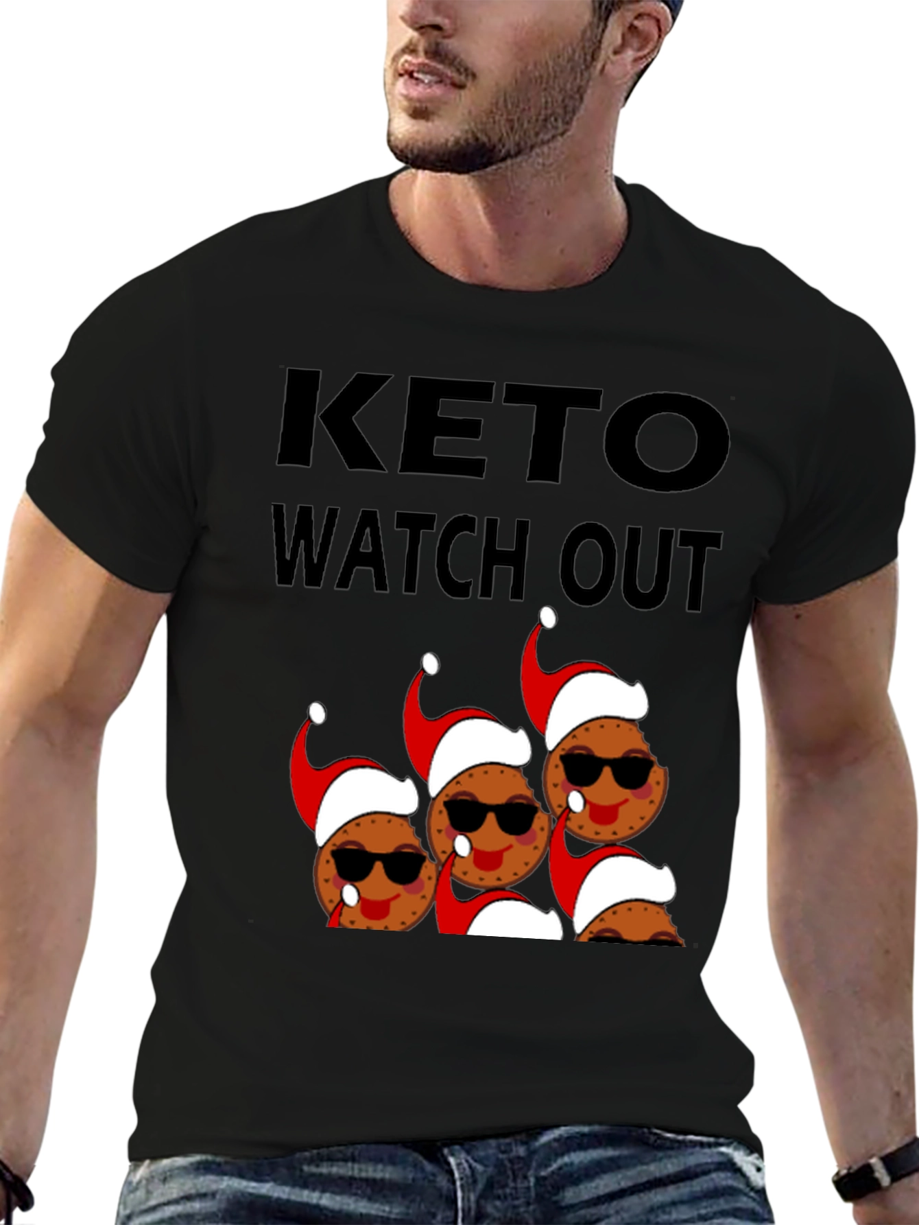 Keto Watch Out Christmas Cookies T-Shirt