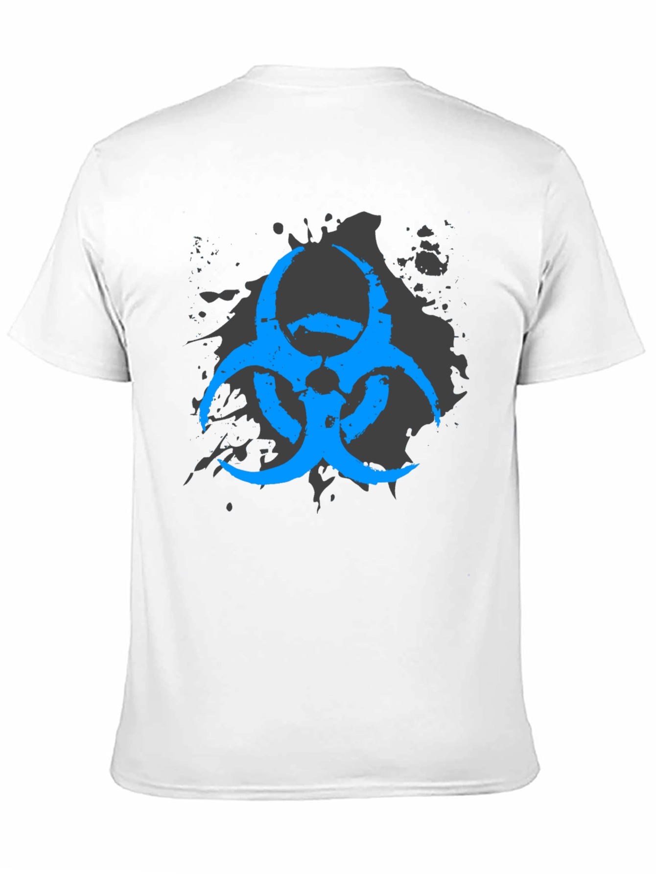 Biohazard Symbol T-Shirt - Mens Black Tee
