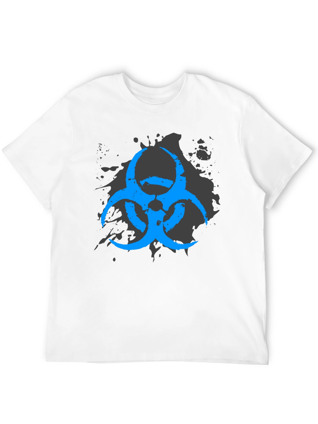 Biohazard Symbol T-Shirt - Mens Black Tee