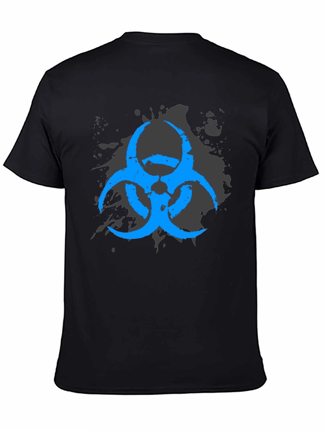 Biohazard Symbol T-Shirt - Mens Black Tee