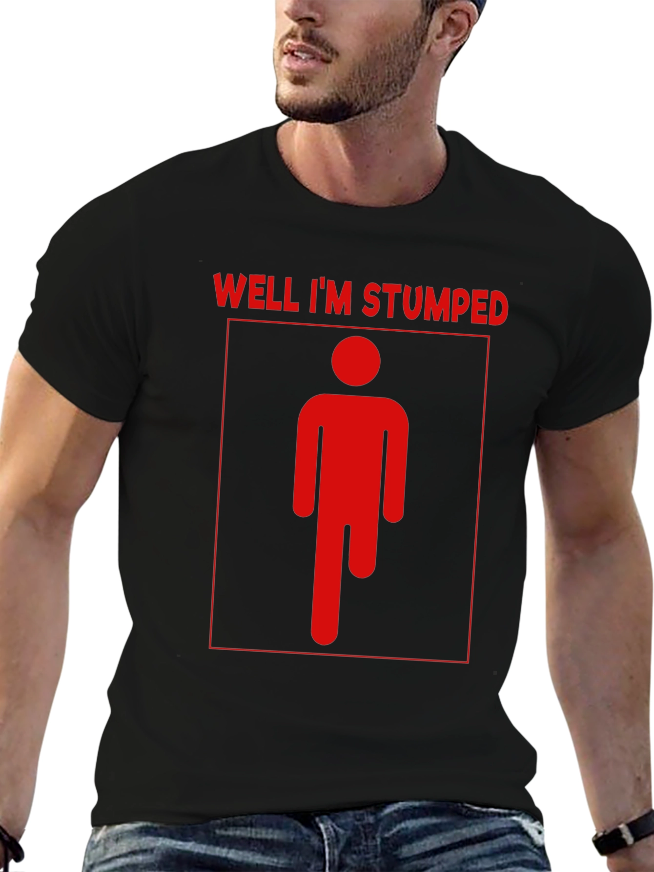 Well Im Stumped T-Shirt - Humor Tee