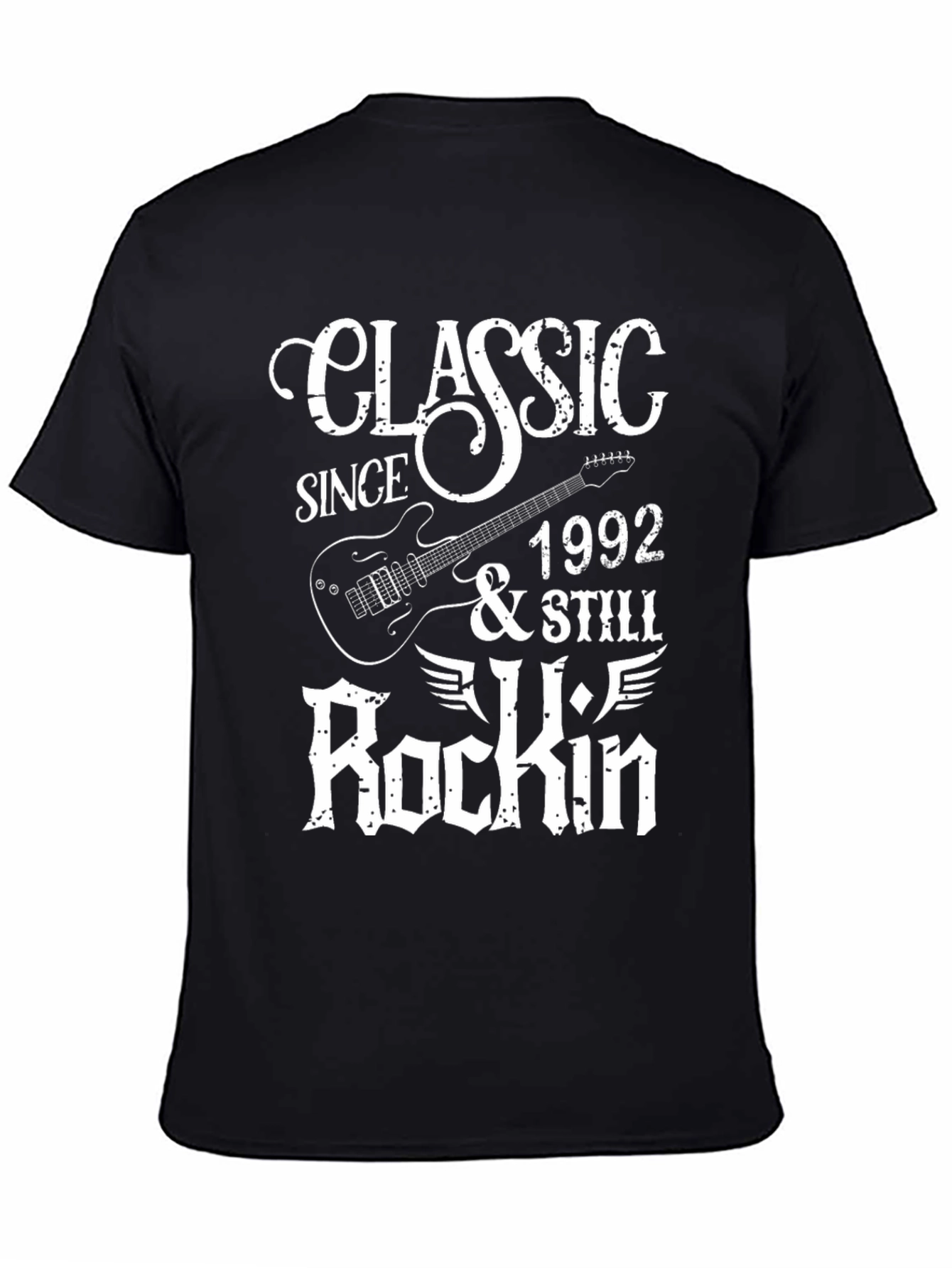 Classic Since 1992 T-Shirt - Rockin Birthday Tee