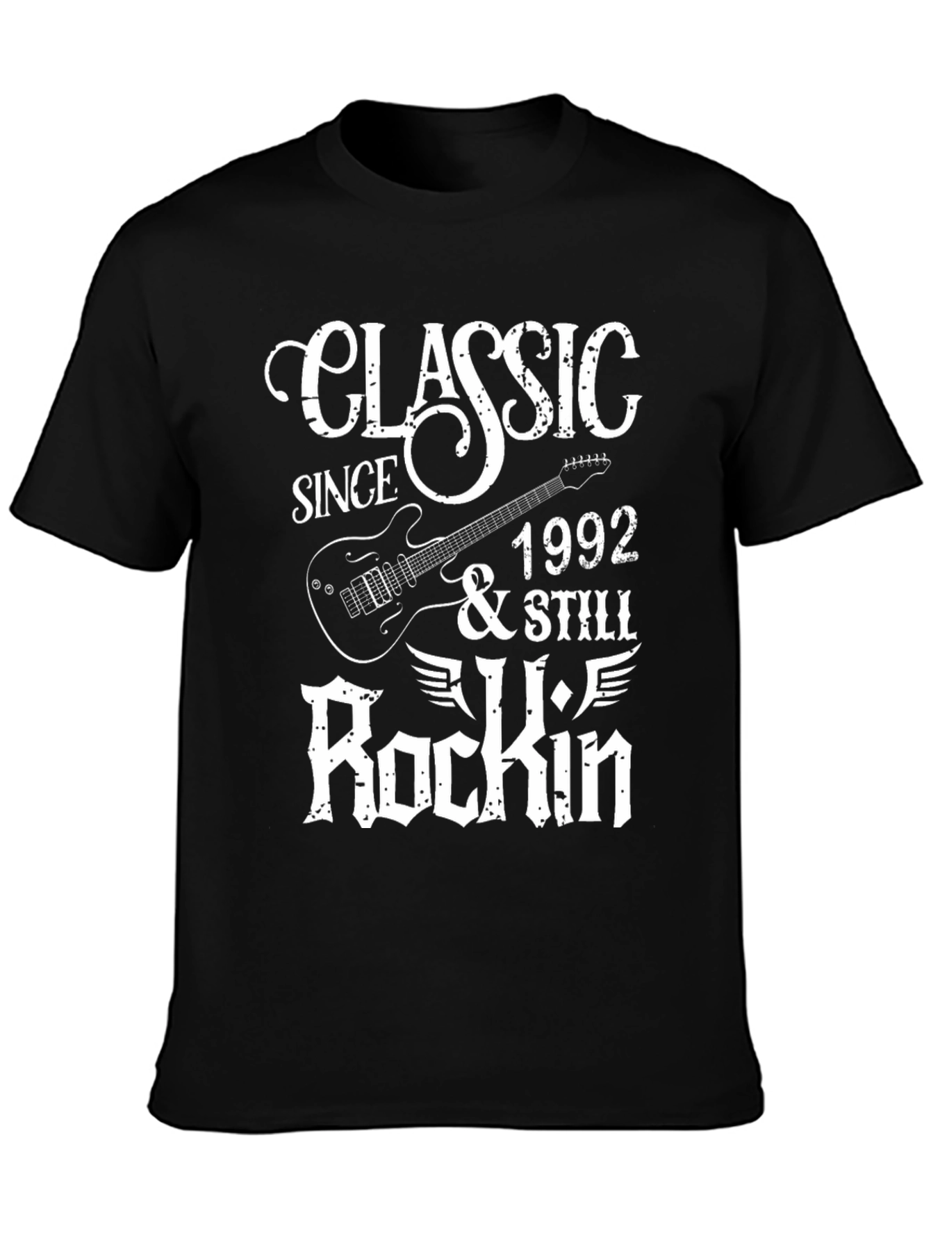 Classic Since 1992 T-Shirt - Rockin Birthday Tee