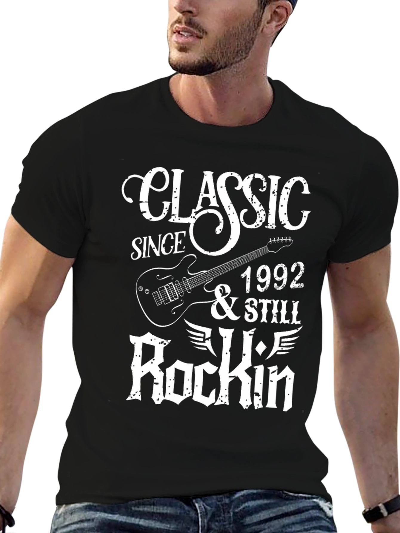 Classic Since 1992 T-Shirt - Rockin Birthday Tee