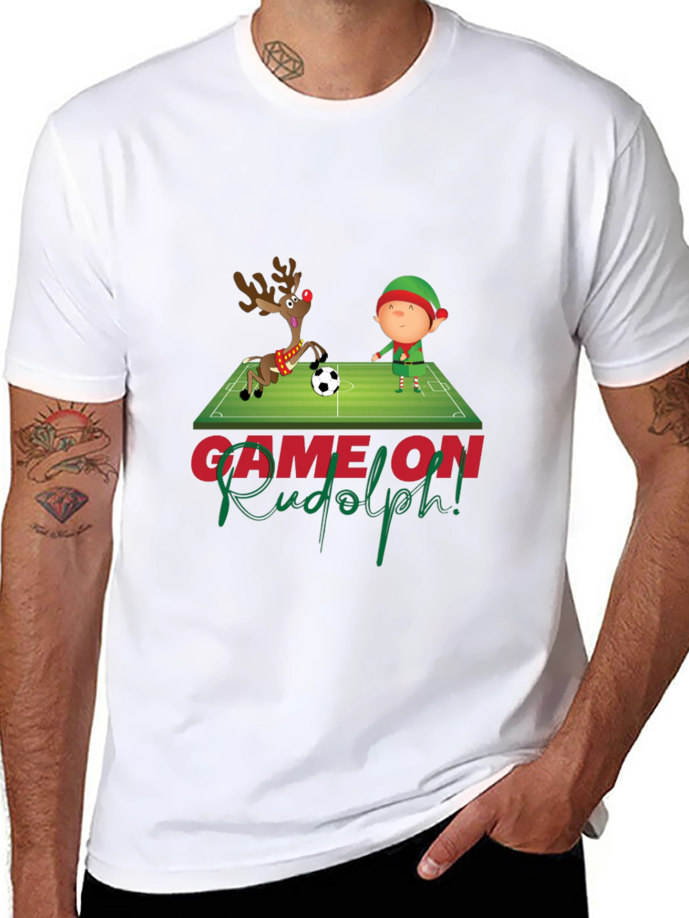 Game On Rudolf! Graphic Tee