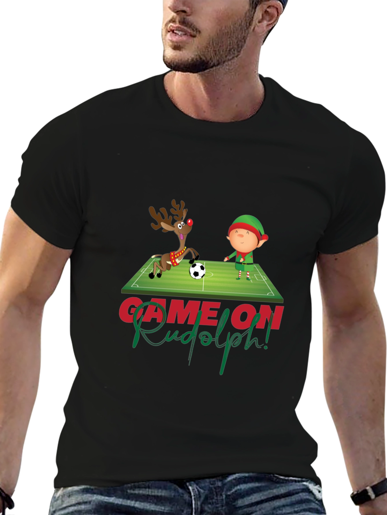 Game On Rudolf! Graphic Tee