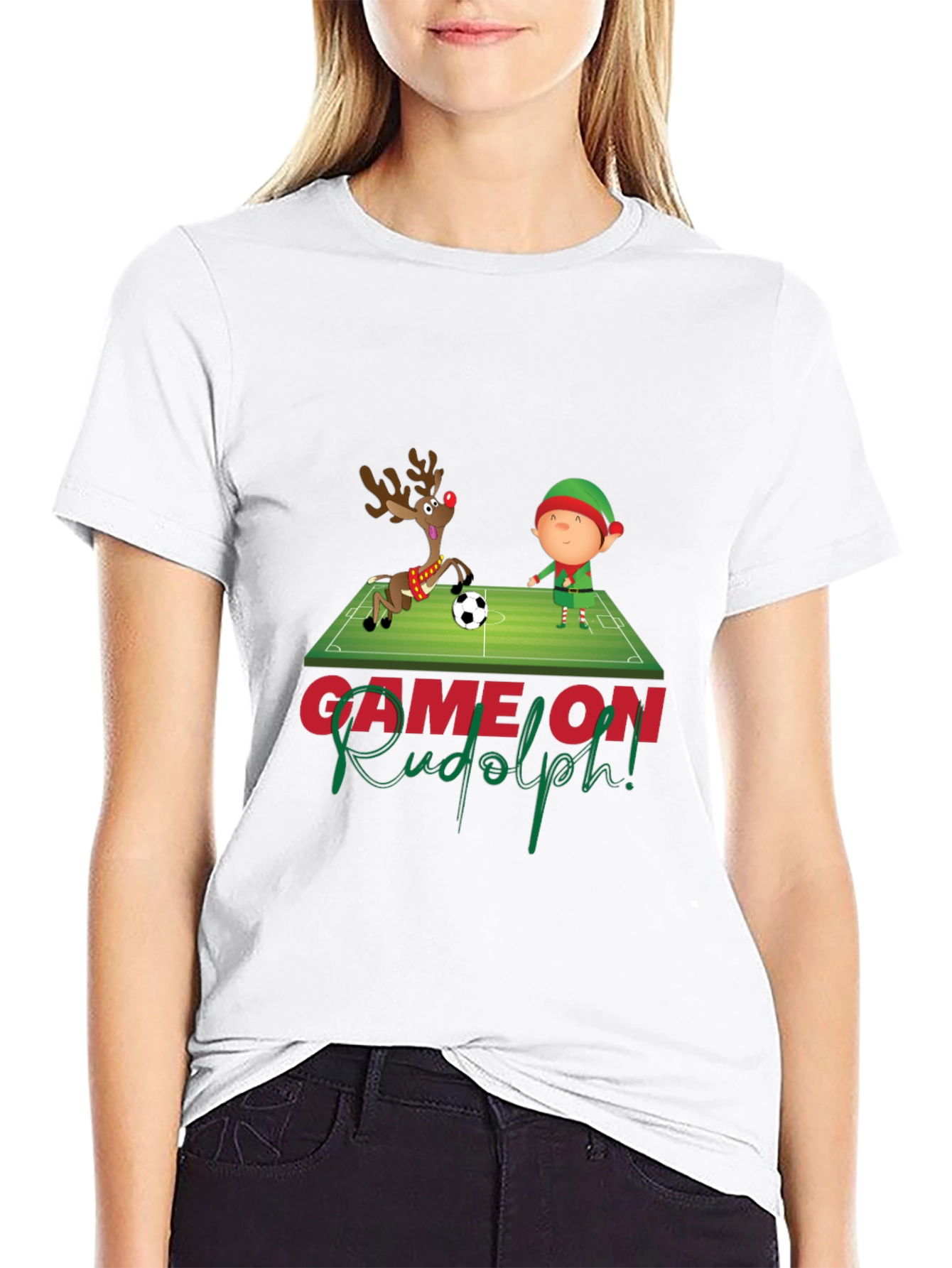 Game On Rudolf! Graphic Tee