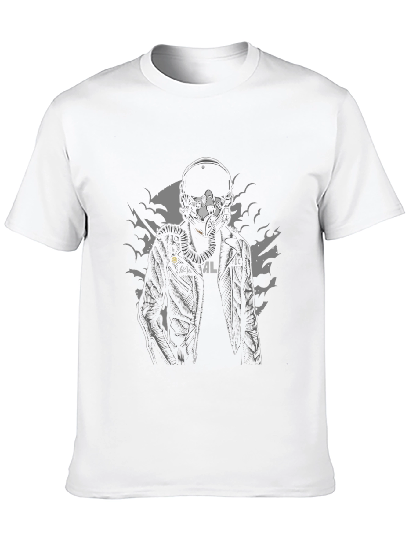 Pilot Graphic T-Shirt - Cool Black Tee