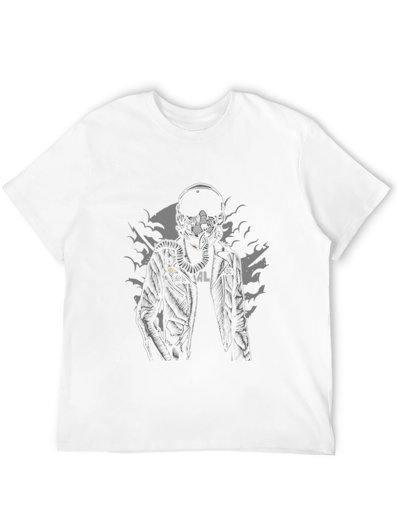 Pilot Graphic T-Shirt - Cool Black Tee