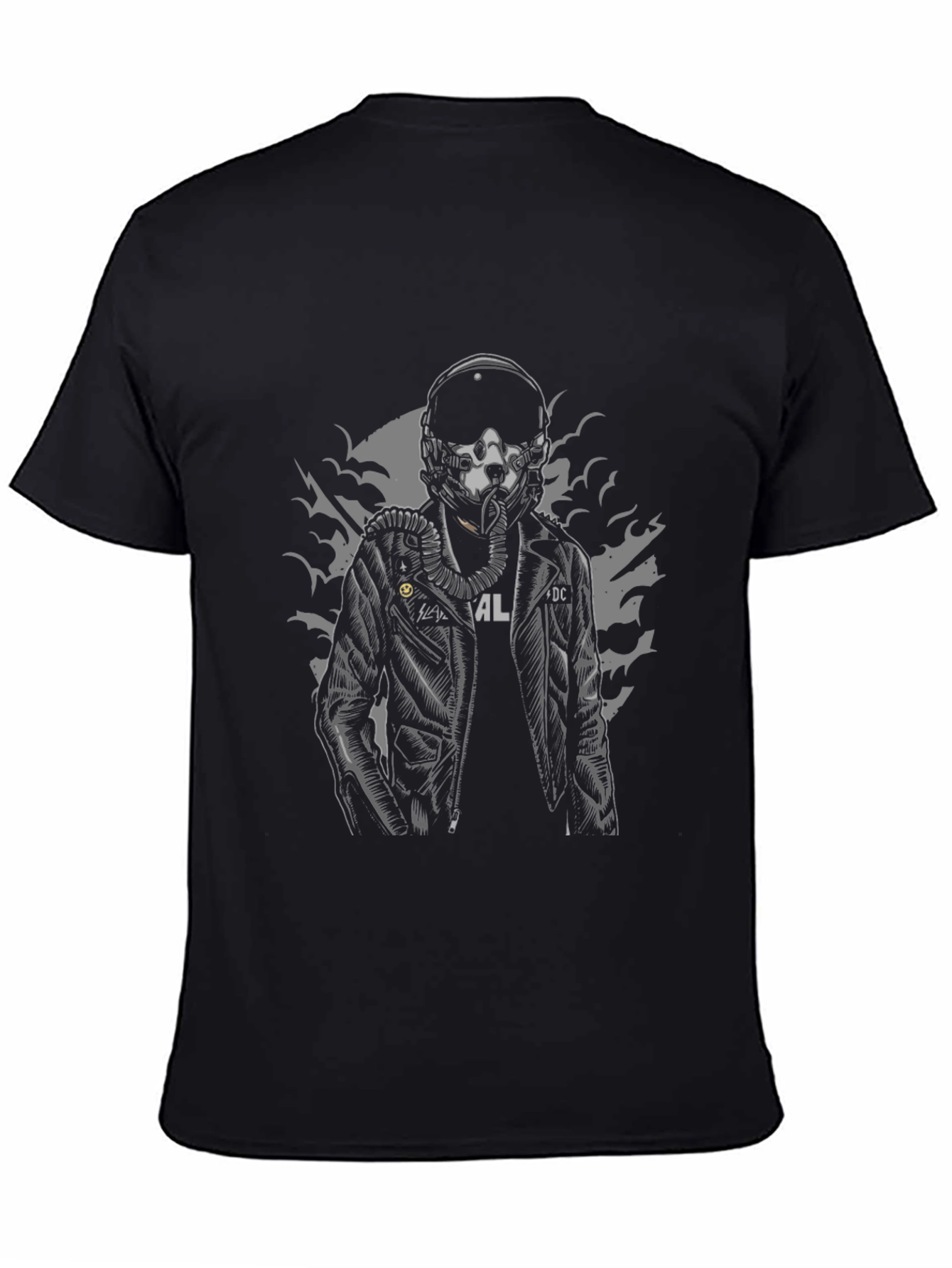 Pilot Graphic T-Shirt - Cool Black Tee