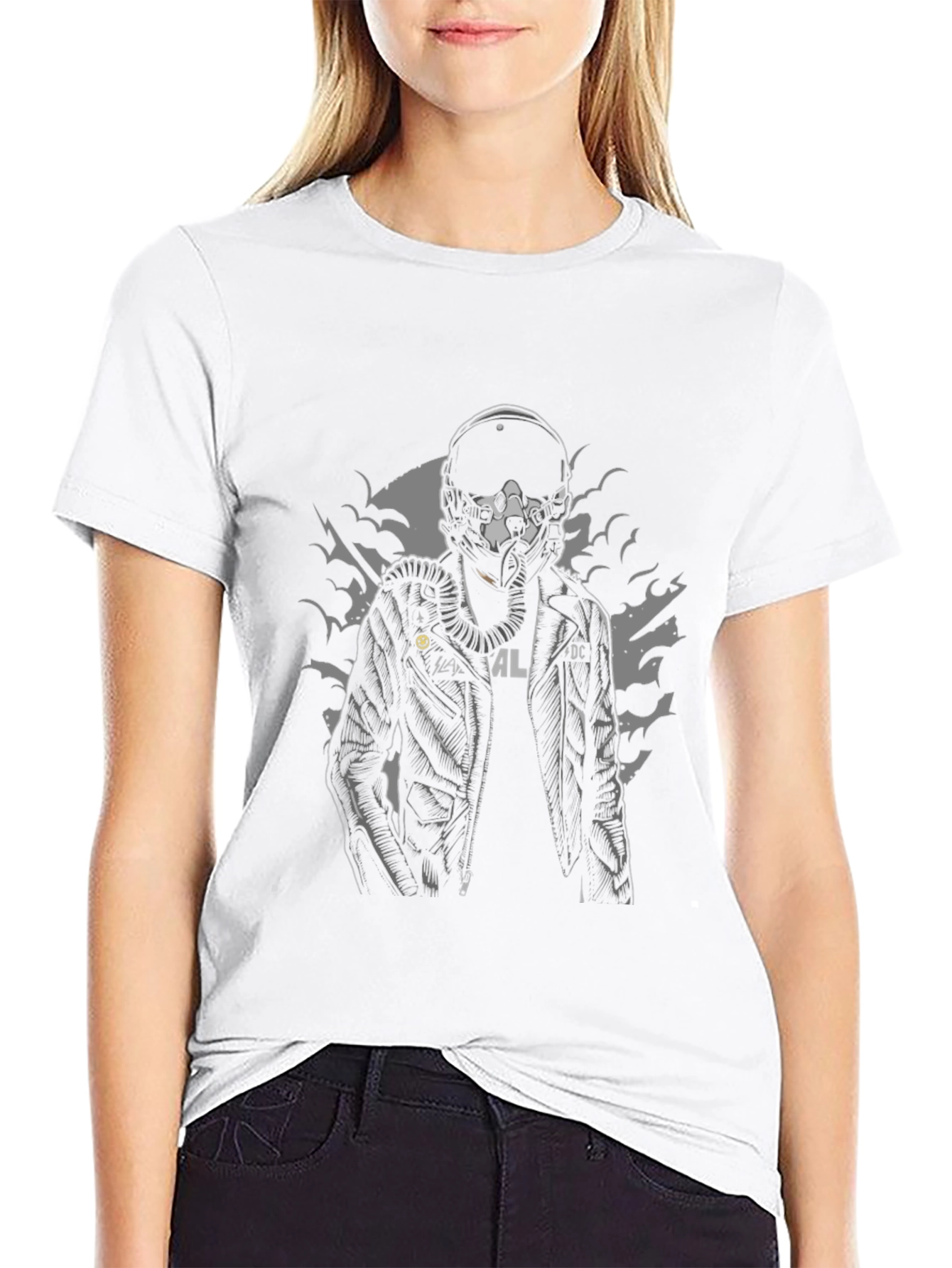 Pilot Graphic T-Shirt - Cool Black Tee
