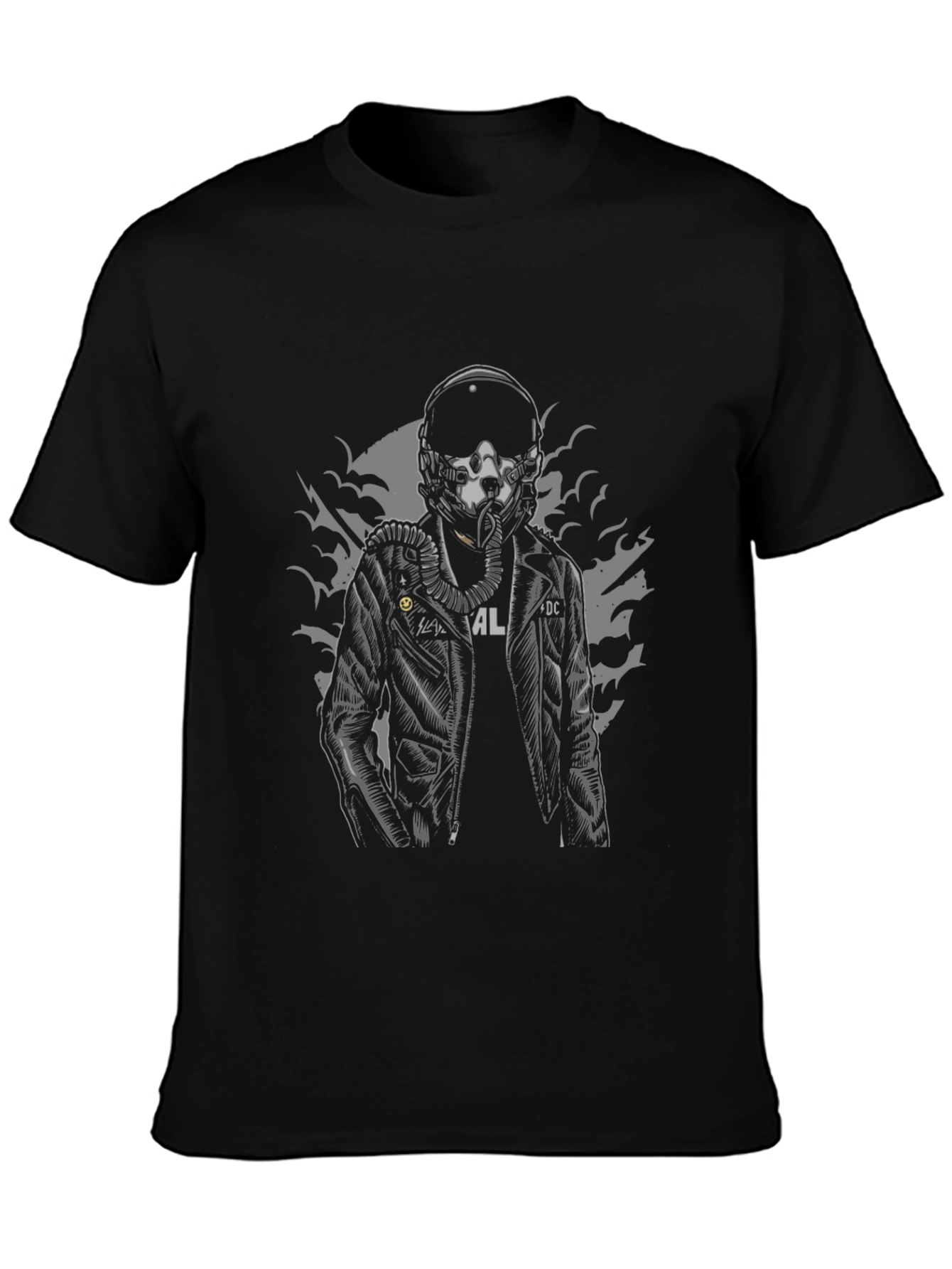 Pilot Graphic T-Shirt - Cool Black Tee