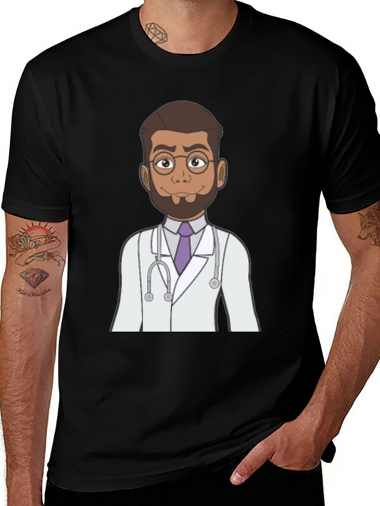 Doctor Cartoon Graphic T-Shirt