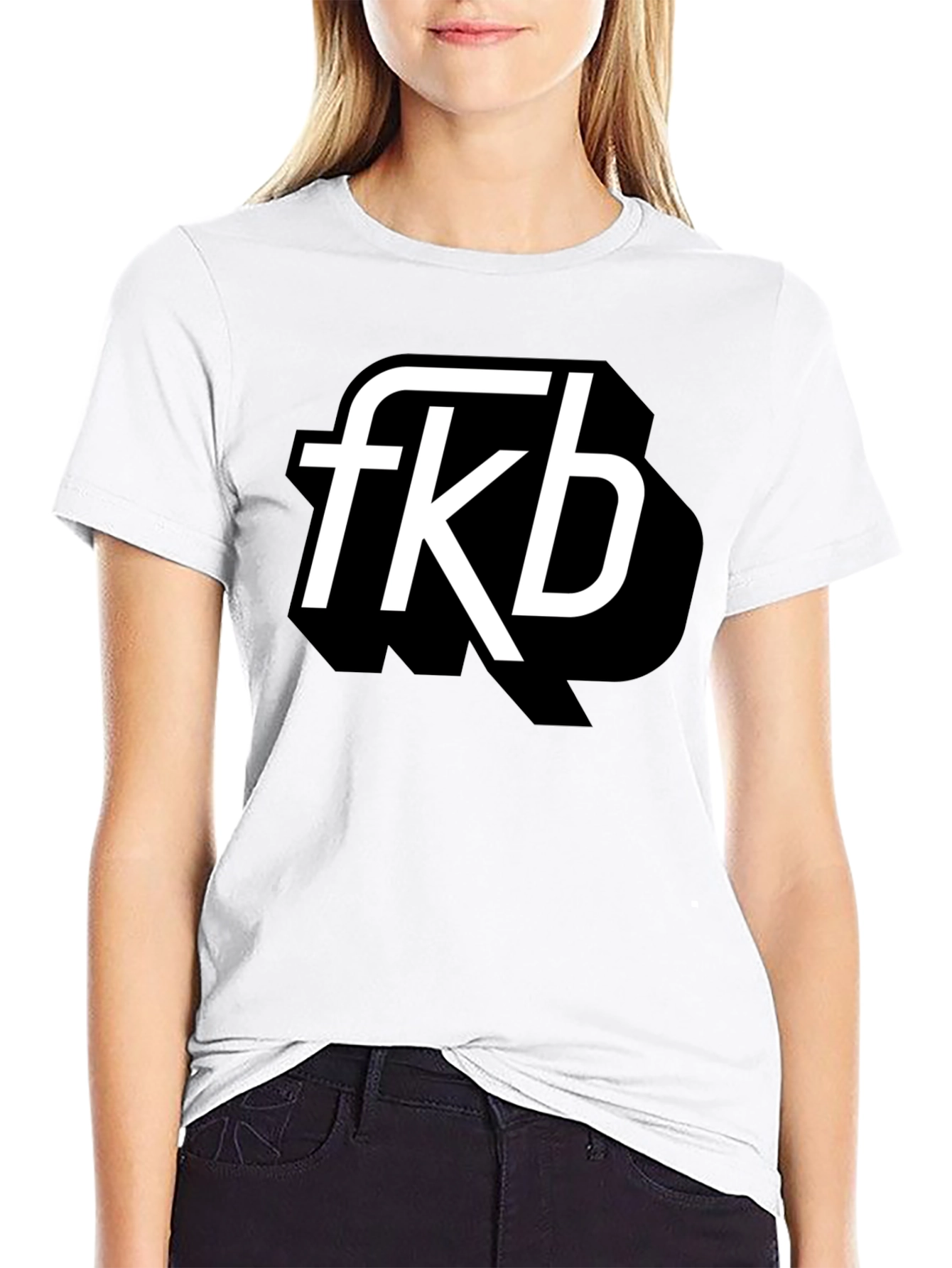FKB Bold Graphic T-Shirt - Black