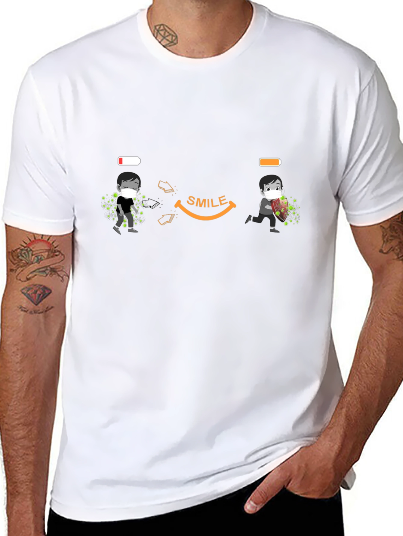Smile Recharge Graphic T-Shirt