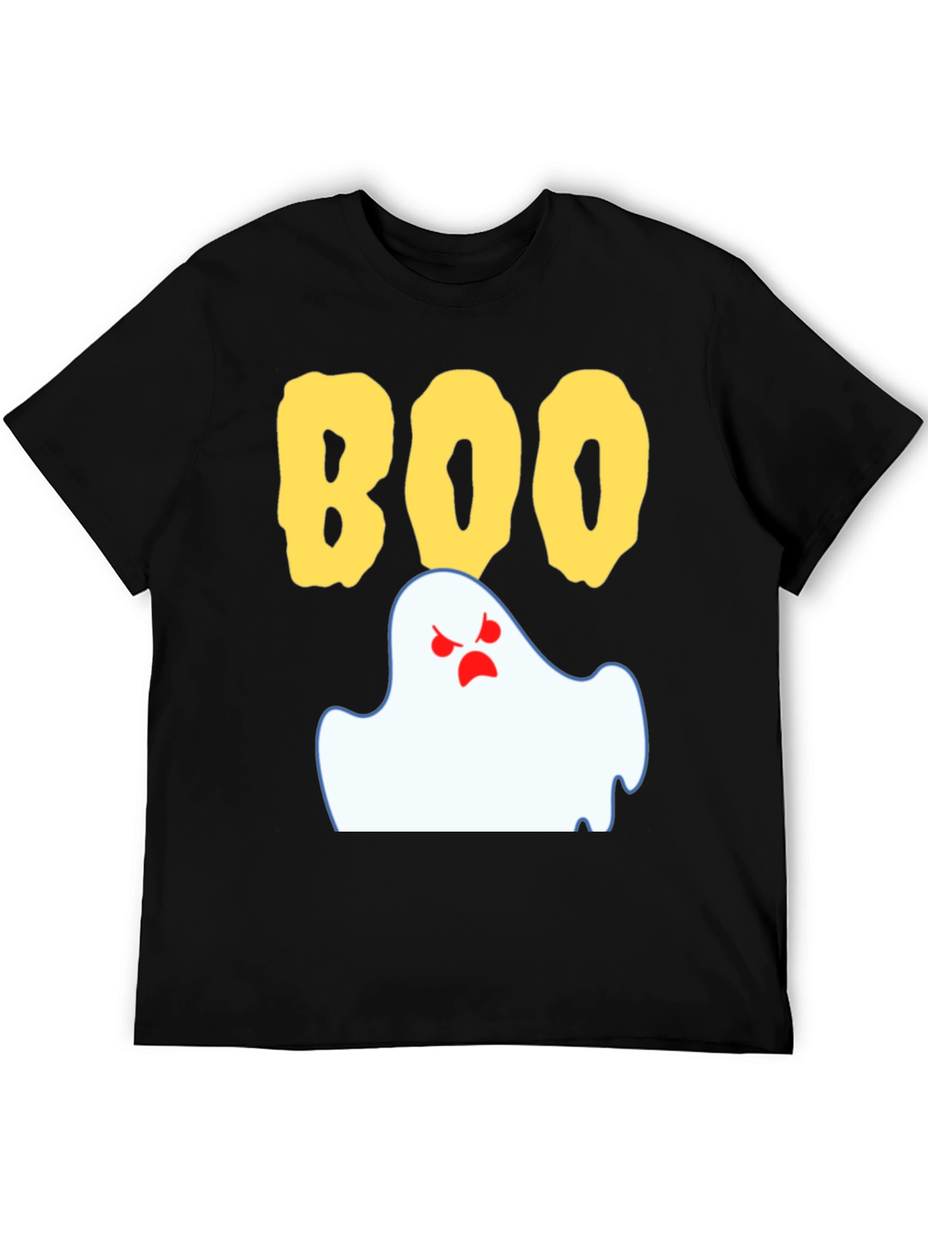 Boo Ghost Graphic Tee - Spooky Halloween Shirt