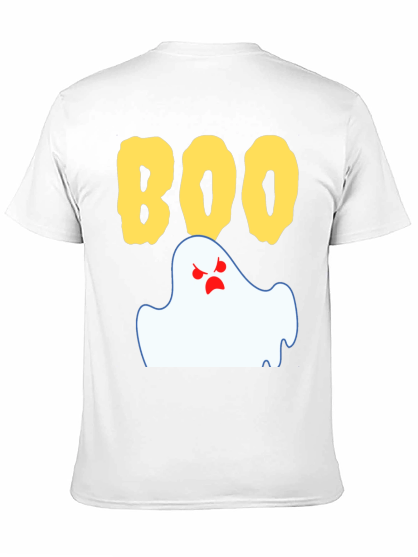Boo Ghost Graphic Tee - Spooky Halloween Shirt