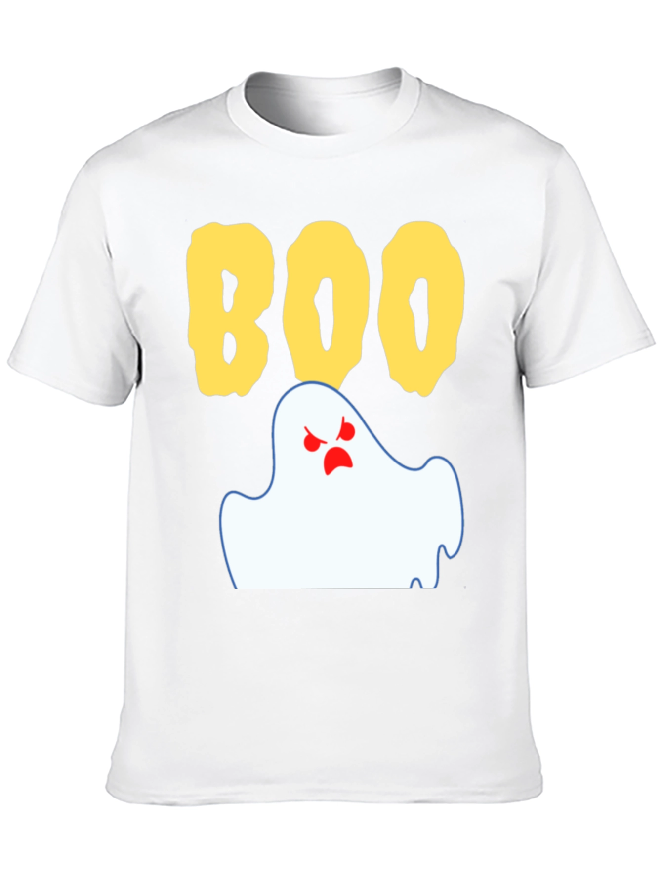 Boo Ghost Graphic Tee - Spooky Halloween Shirt