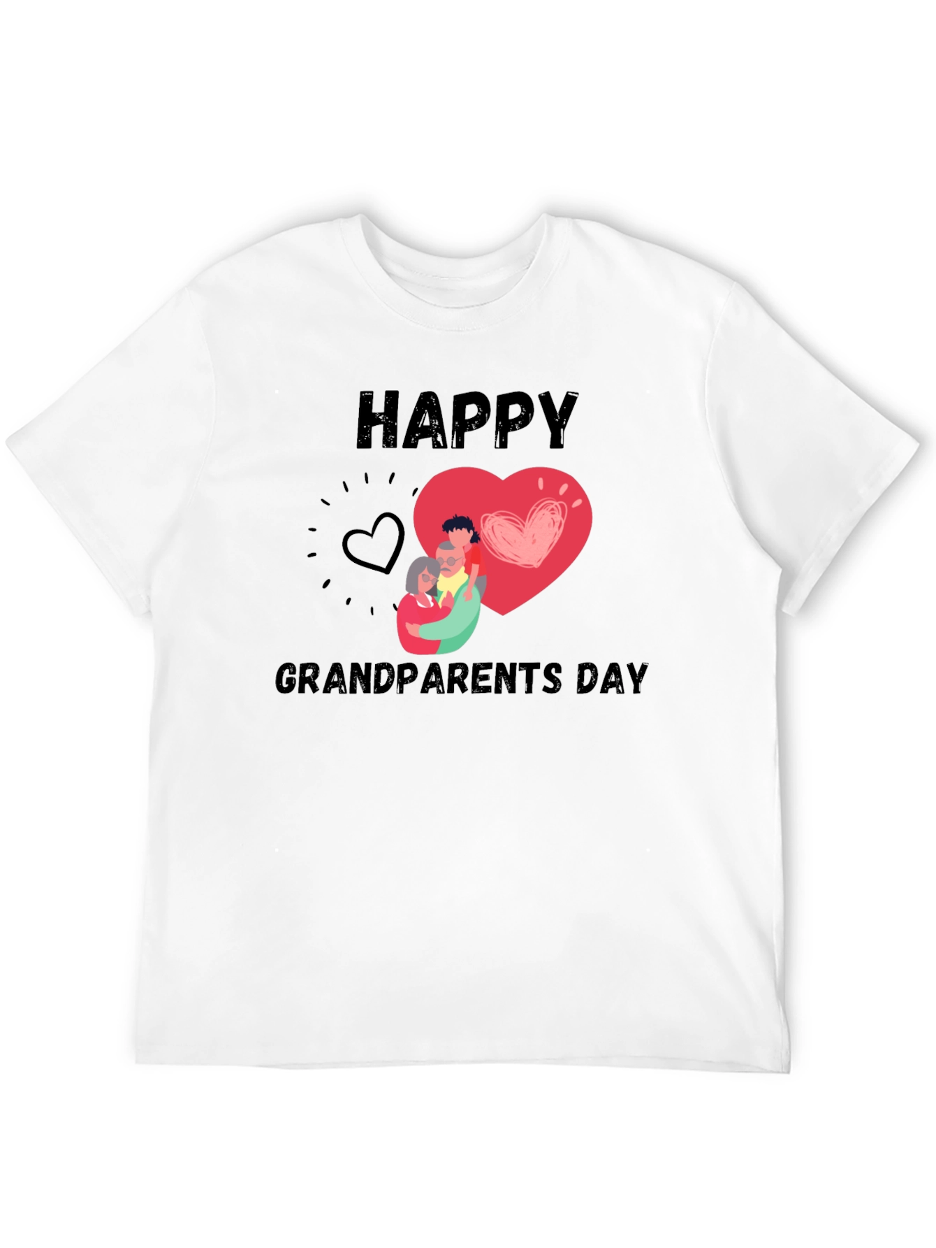 Happy Grandparents Day Graphic T-Shirt