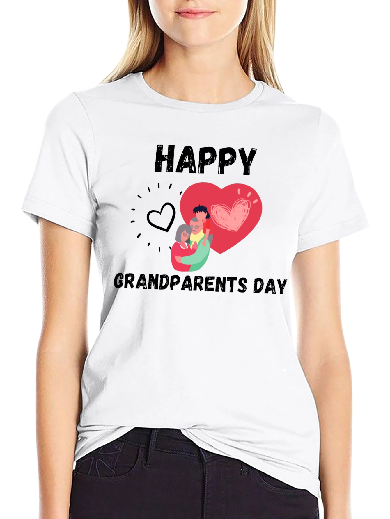 Happy Grandparents Day Graphic T-Shirt