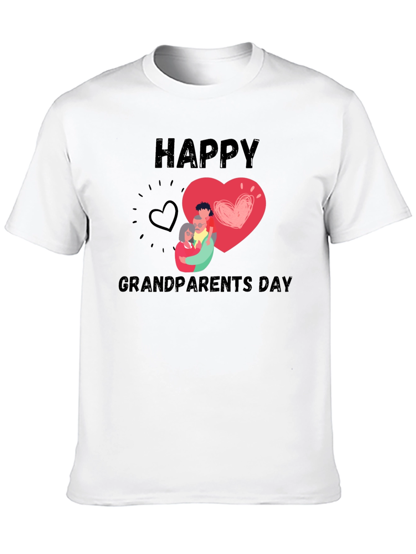 Happy Grandparents Day Graphic T-Shirt