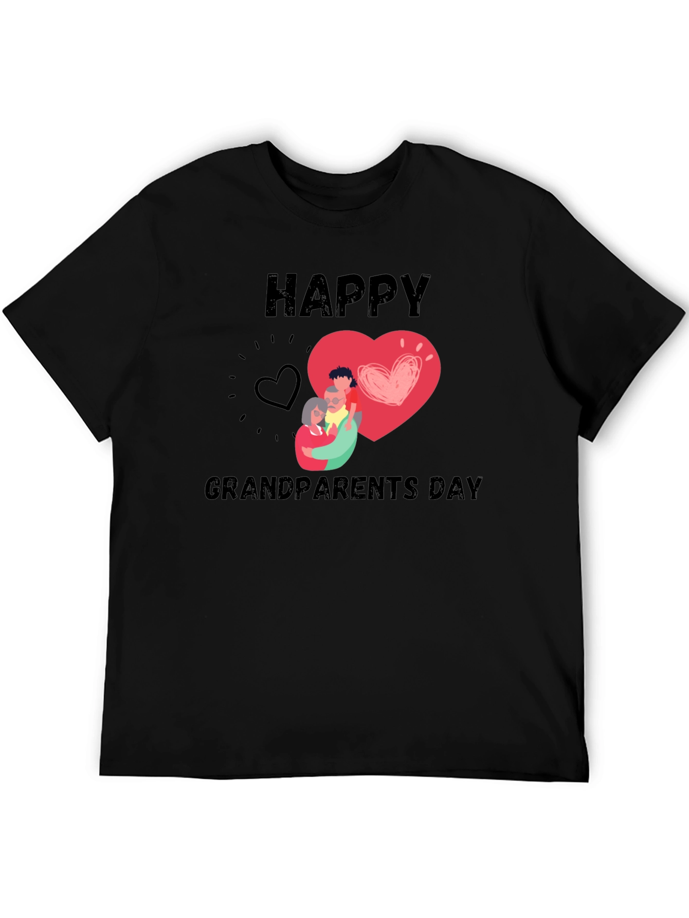 Happy Grandparents Day Graphic T-Shirt