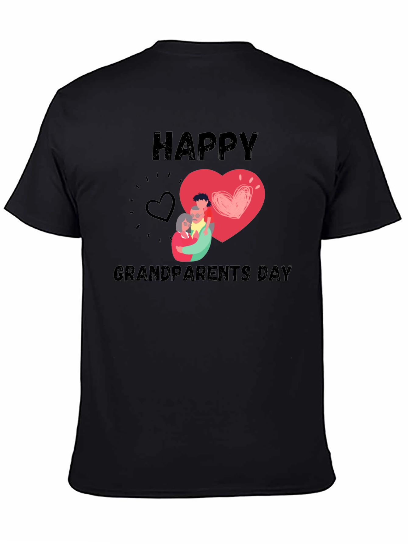 Happy Grandparents Day Graphic T-Shirt