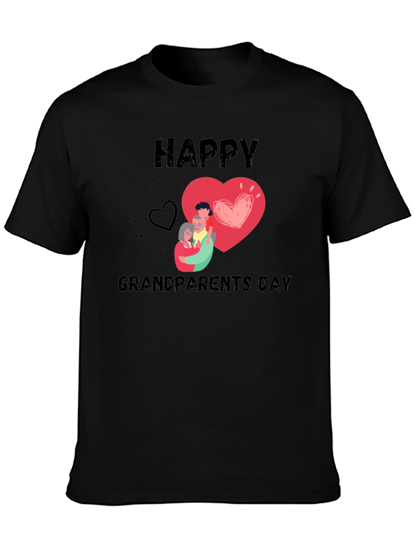 Happy Grandparents Day Graphic T-Shirt