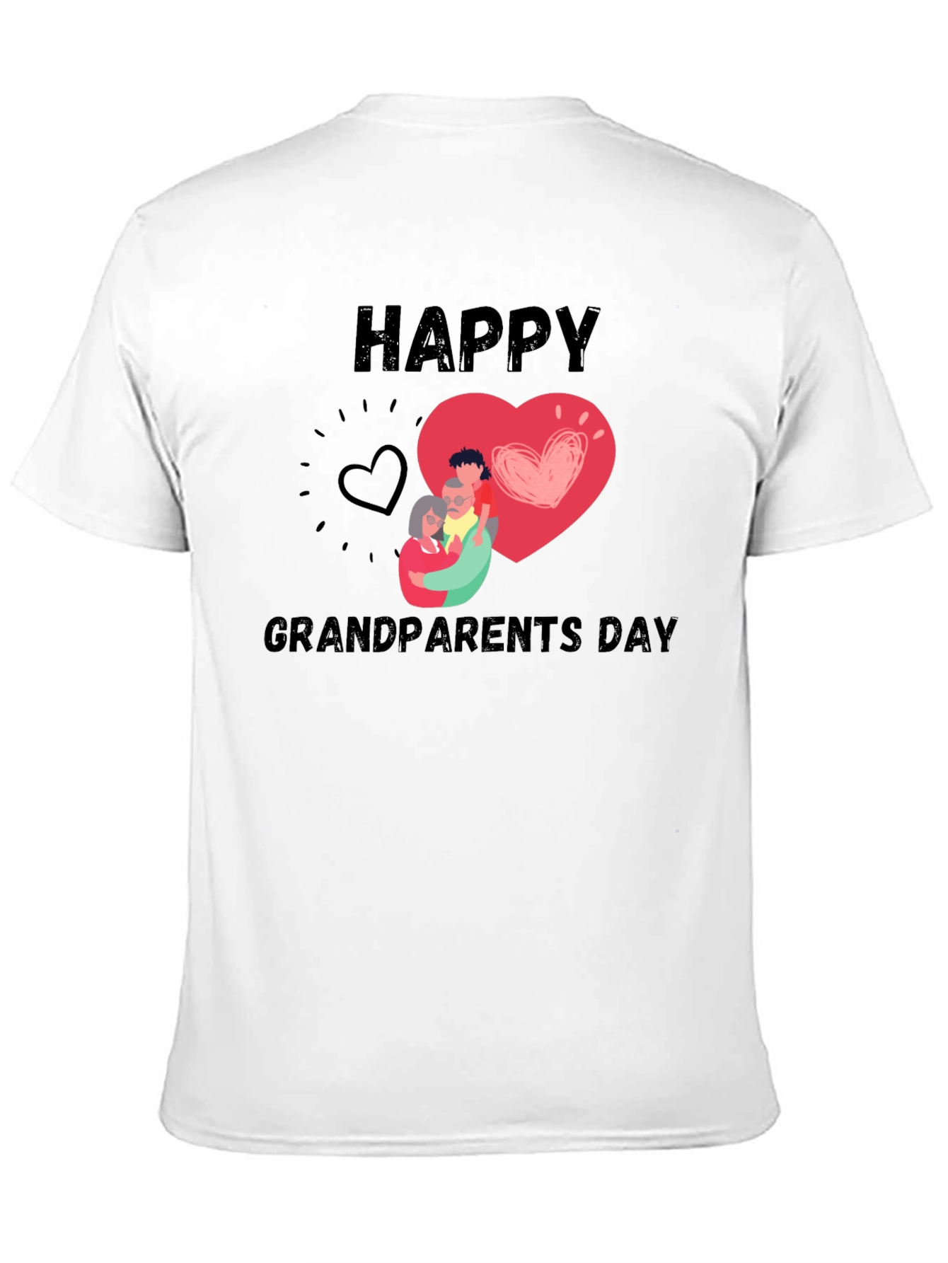 Happy Grandparents Day Graphic T-Shirt