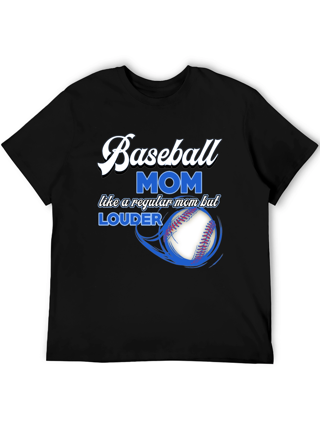 Baseball Mom T-Shirt: Loud & Proud Fan Apparel