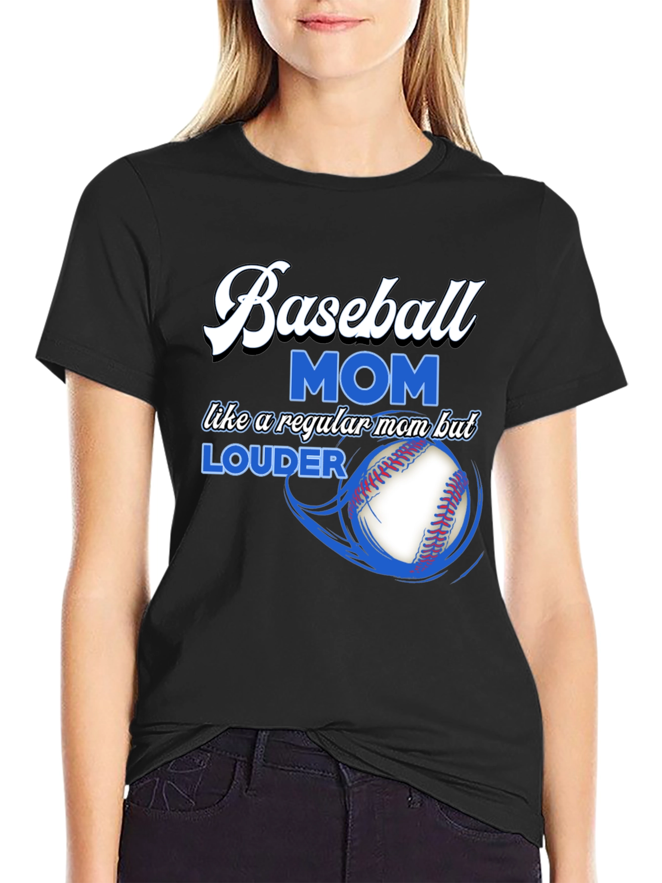 Baseball Mom T-Shirt: Loud & Proud Fan Apparel