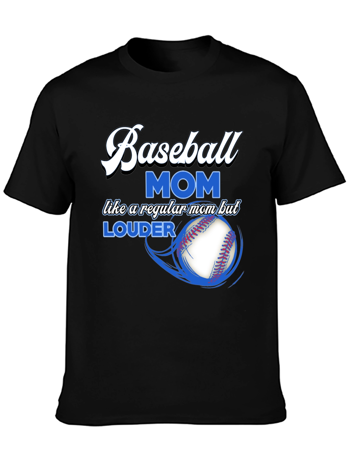 Baseball Mom T-Shirt: Loud & Proud Fan Apparel