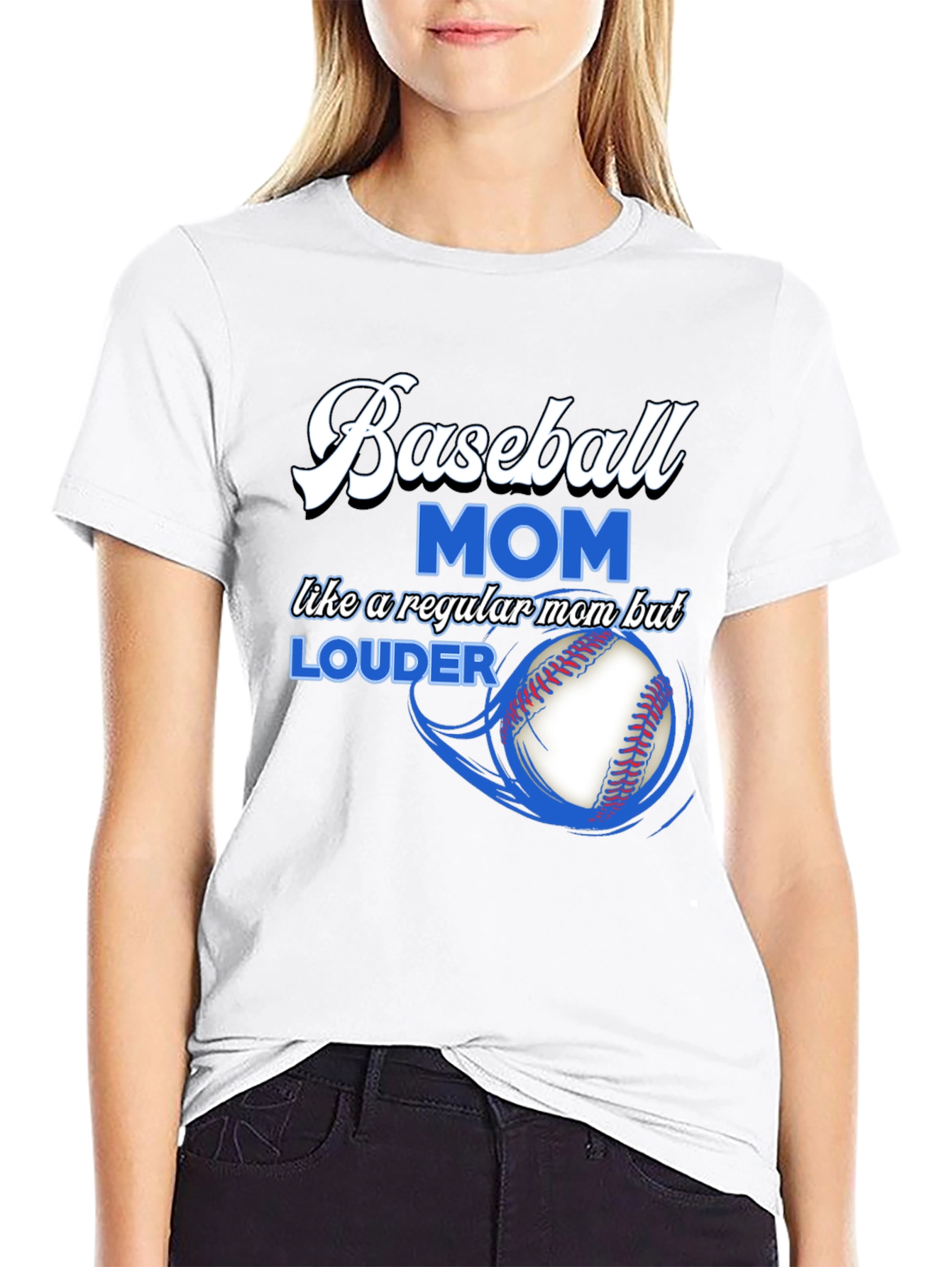 Baseball Mom T-Shirt: Loud & Proud Fan Apparel