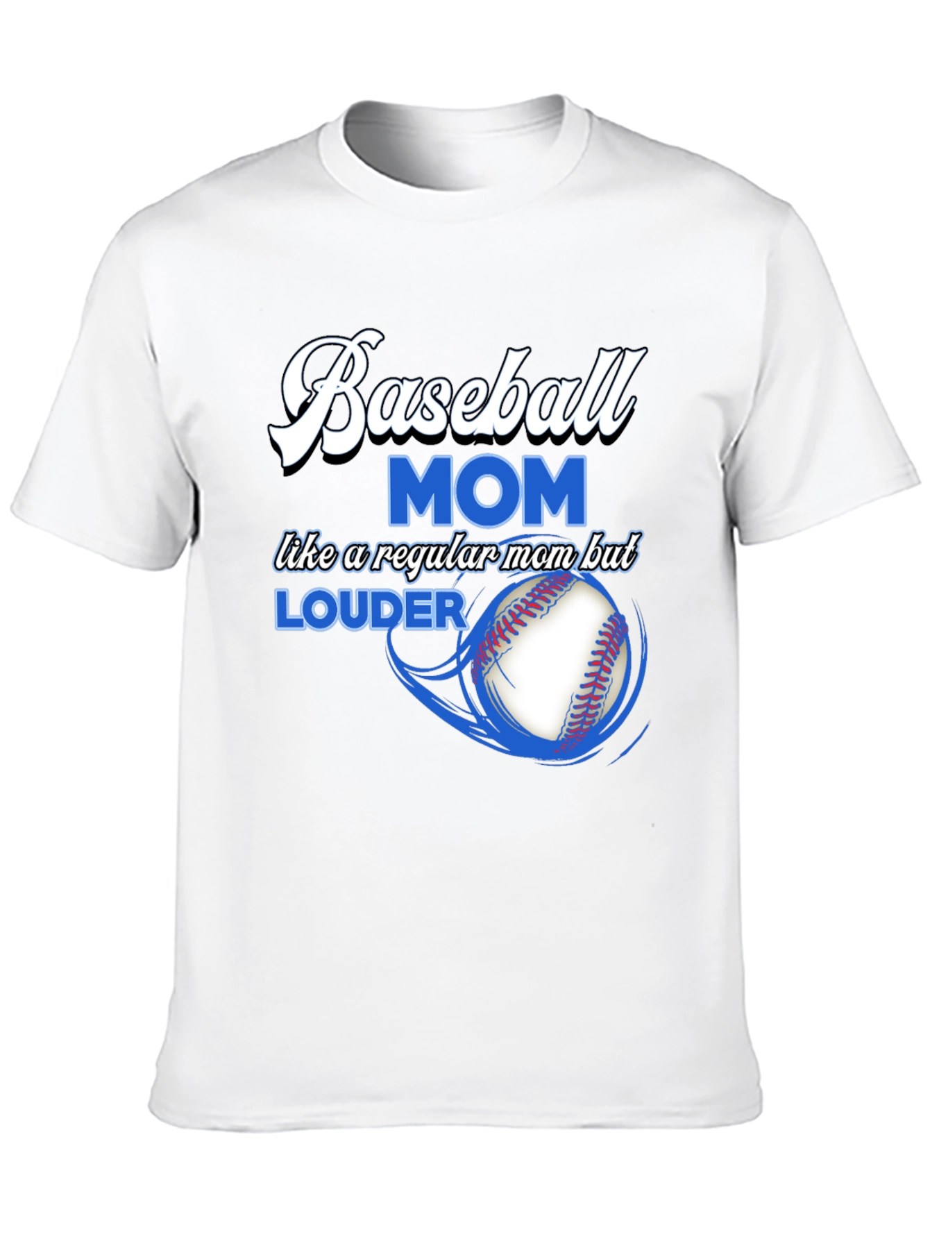 Baseball Mom T-Shirt: Loud & Proud Fan Apparel