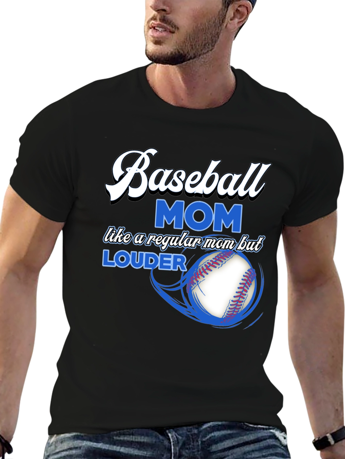 Baseball Mom T-Shirt: Loud & Proud Fan Apparel
