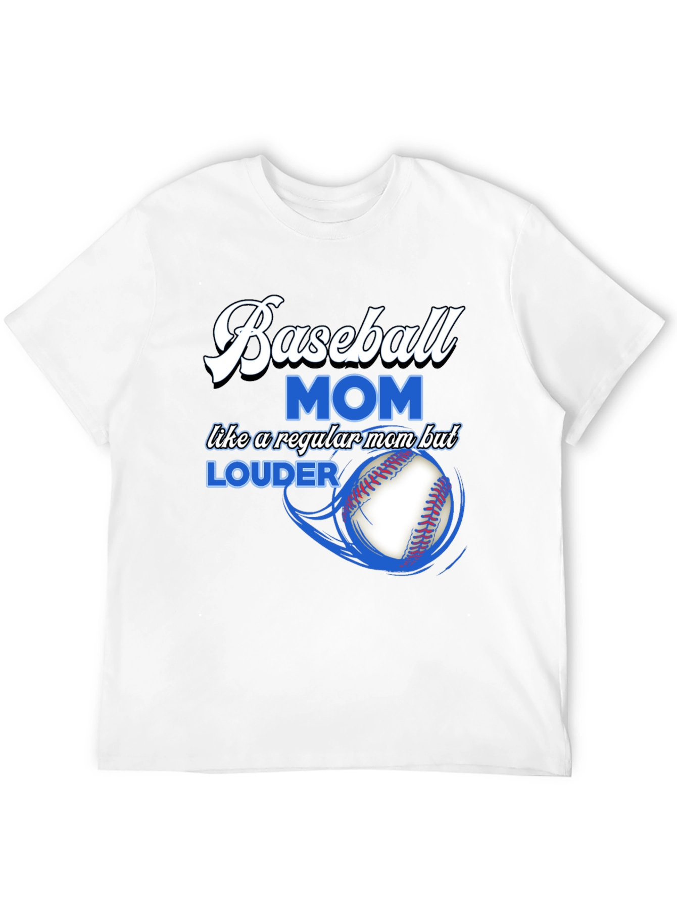 Baseball Mom T-Shirt: Loud & Proud Fan Apparel