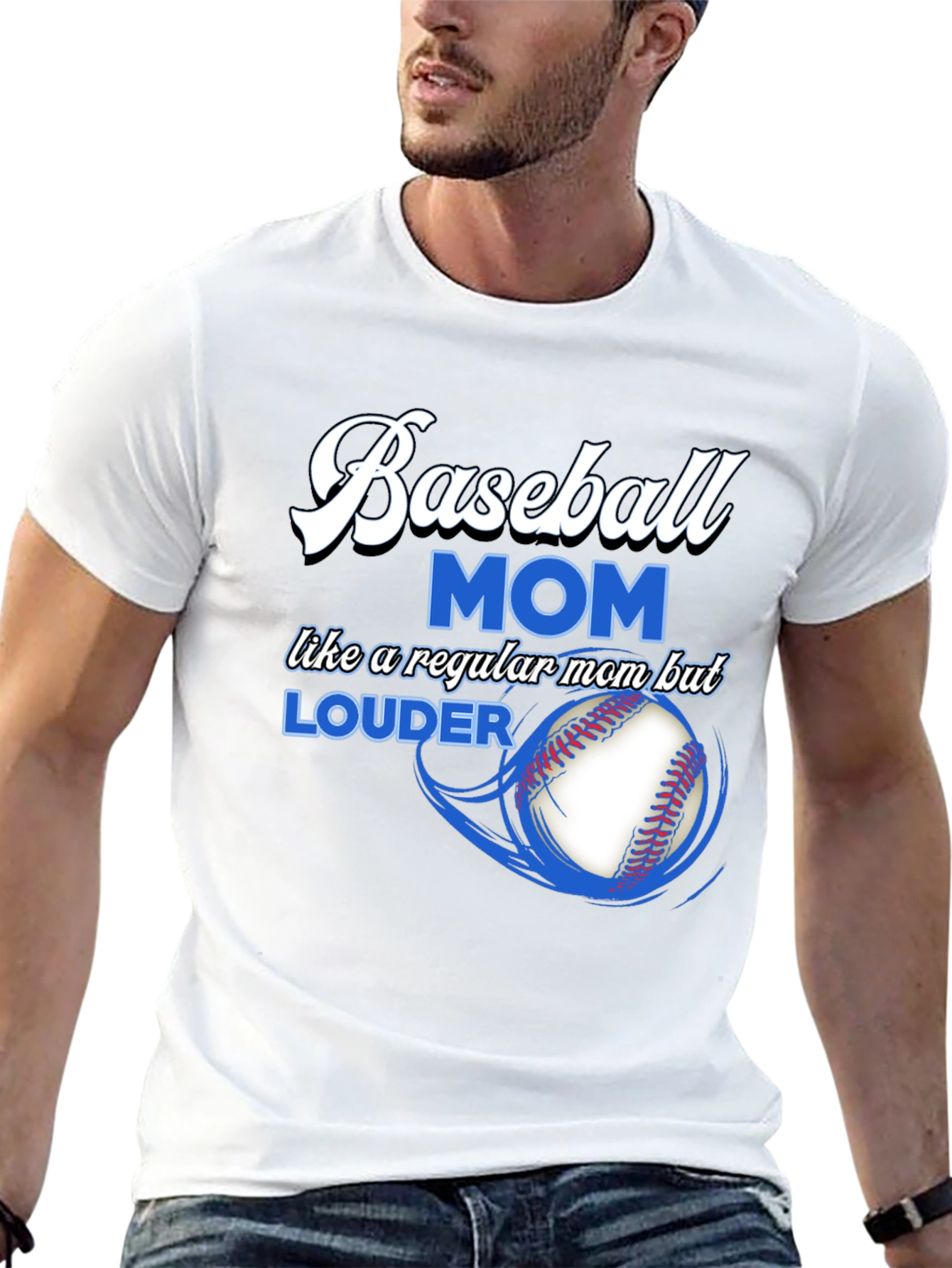 Baseball Mom T-Shirt: Loud & Proud Fan Apparel