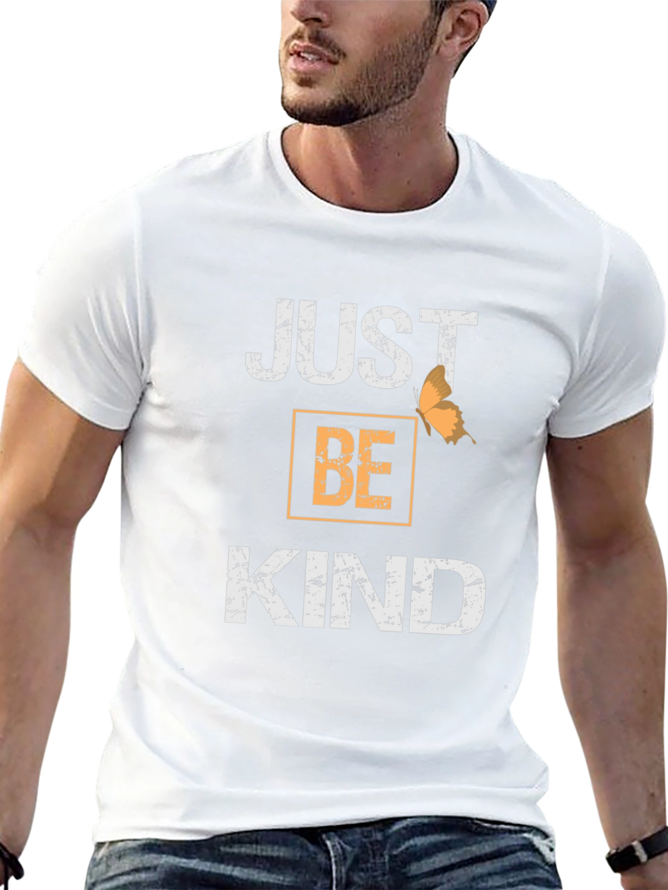 Just Be Kind Graphic Tee - Black