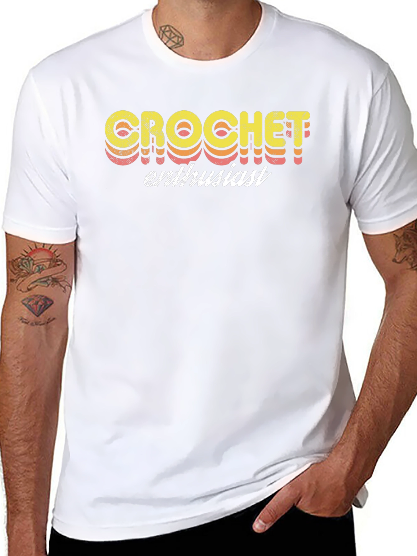 Crochet Enthusiast Graphic Tee