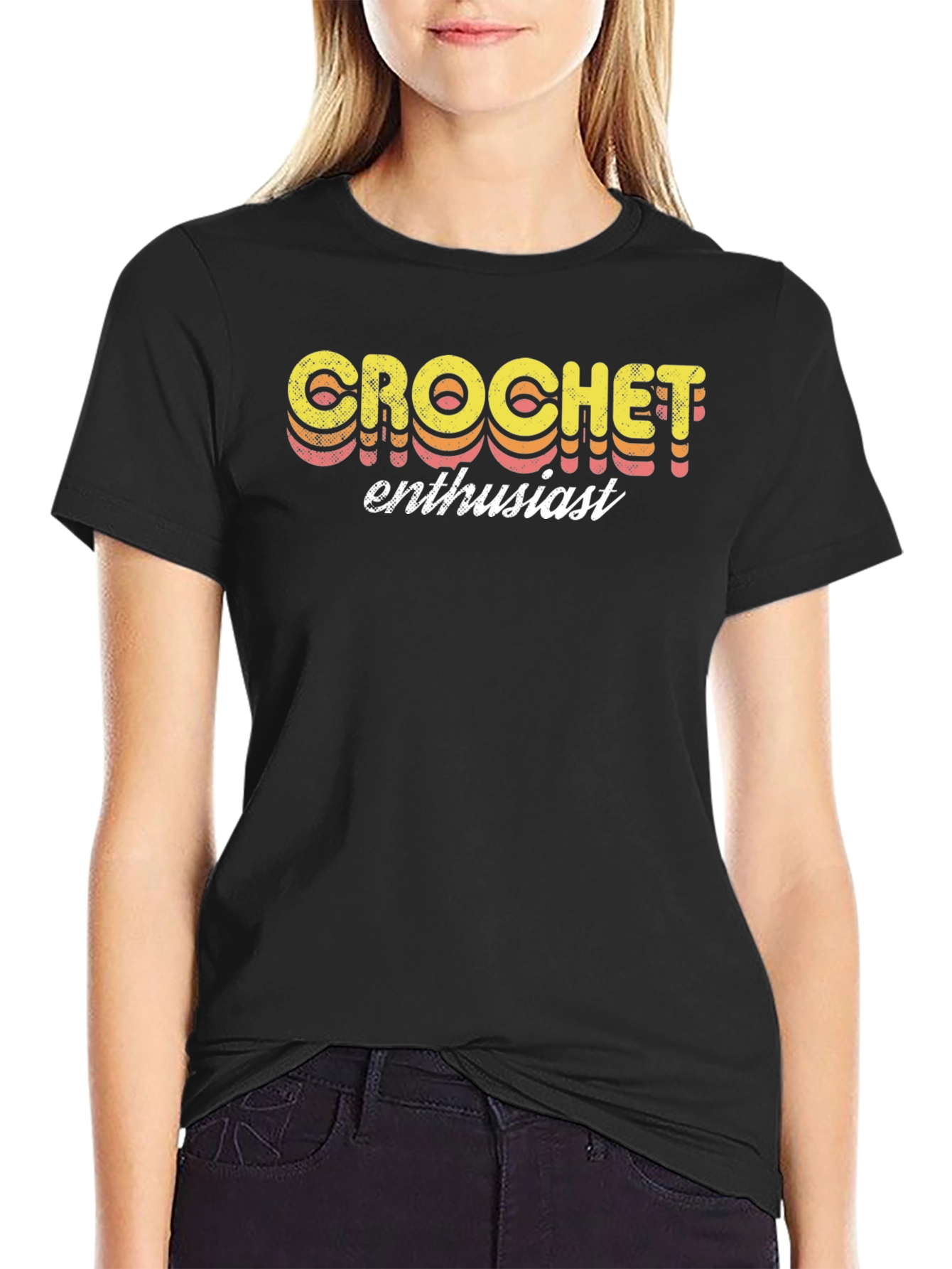 Crochet Enthusiast Graphic Tee