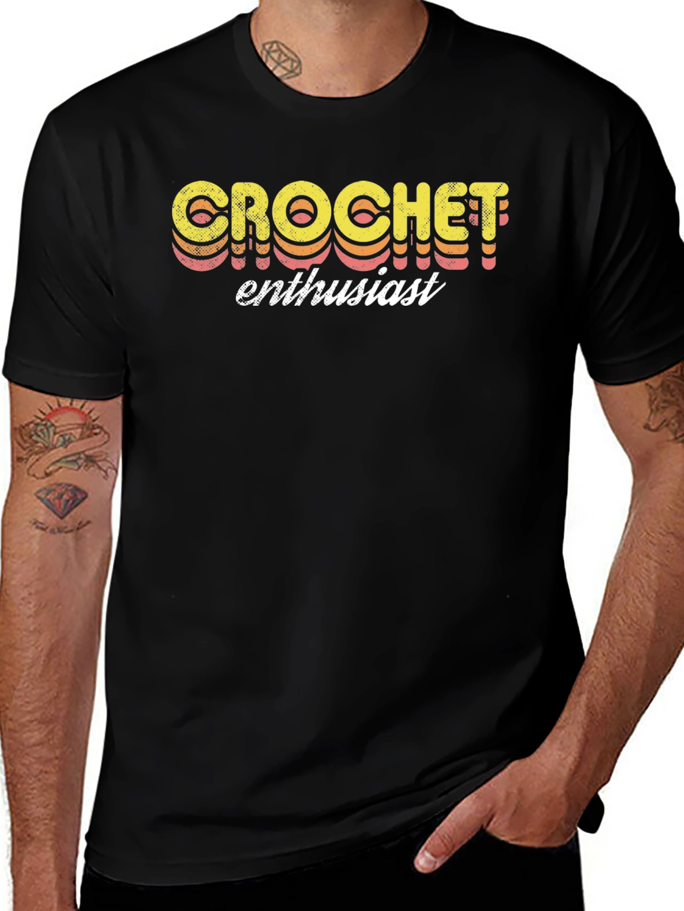 Crochet Enthusiast Graphic Tee