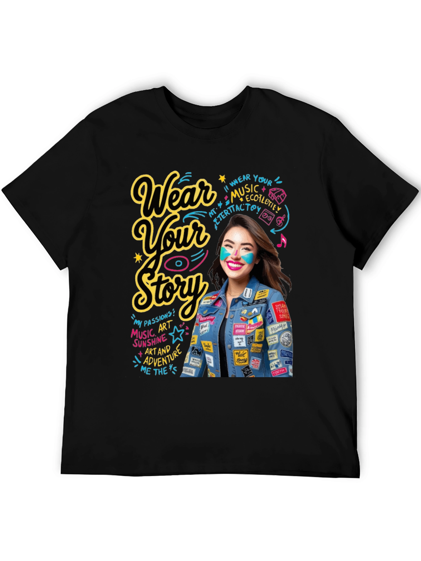 Wear Your Story Graphic Tee - Express Yourself!