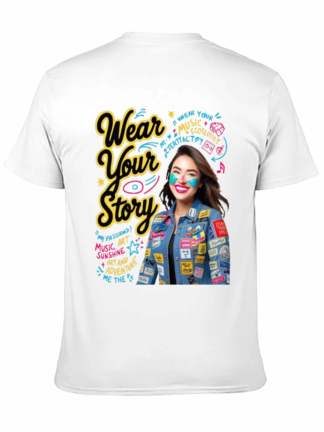 Wear Your Story Graphic Tee - Express Yourself!